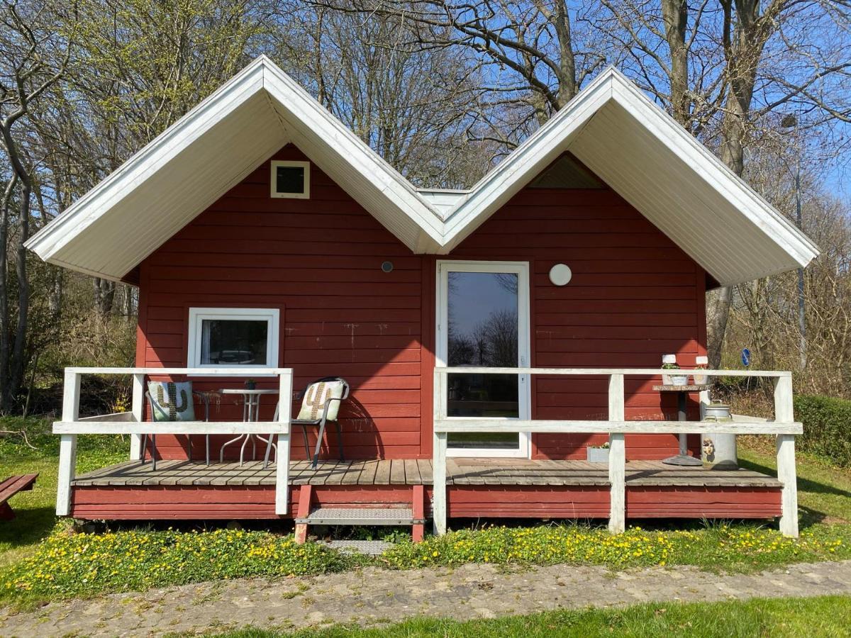 4-Personers Hytte Pa Rinkenaeshus Camping - Hytte B Villa Grasten Luaran gambar